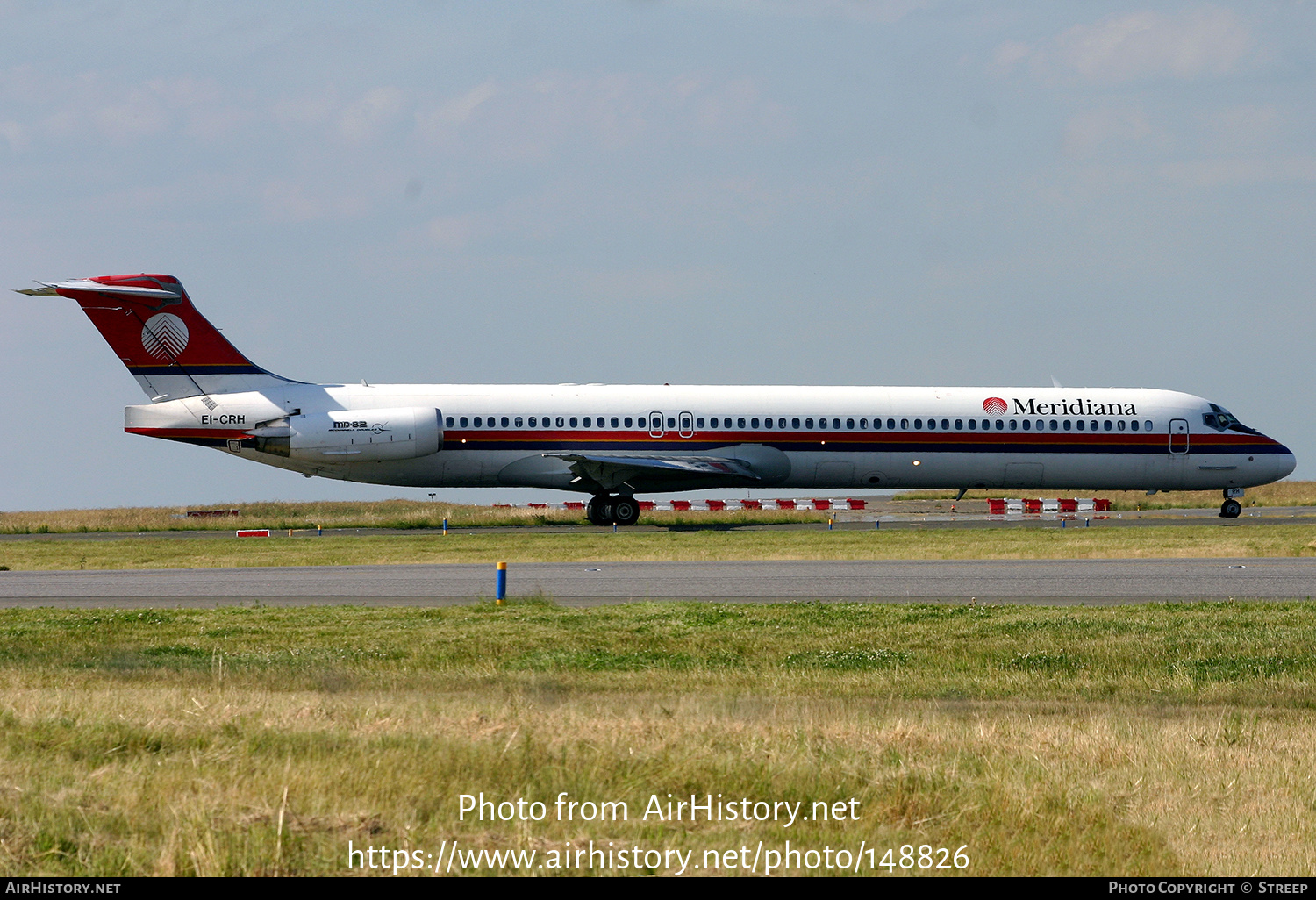 Aircraft Photo of EI-CRH | McDonnell Douglas MD-83 (DC-9-83) | Meridiana | AirHistory.net #148826