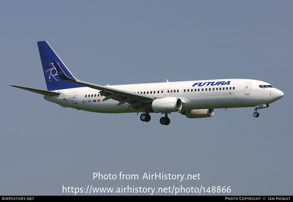 Aircraft Photo of EC-JDU | Boeing 737-86N | Futura International Airways | AirHistory.net #148866