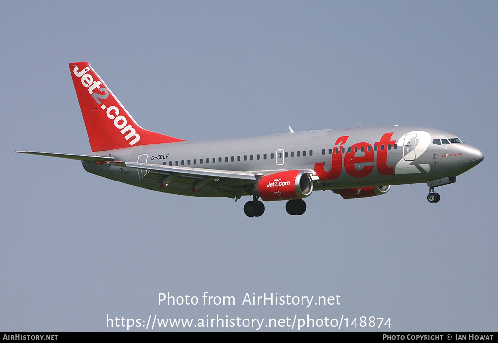 Aircraft Photo of G-CELF | Boeing 737-377 | Jet2 | AirHistory.net #148874