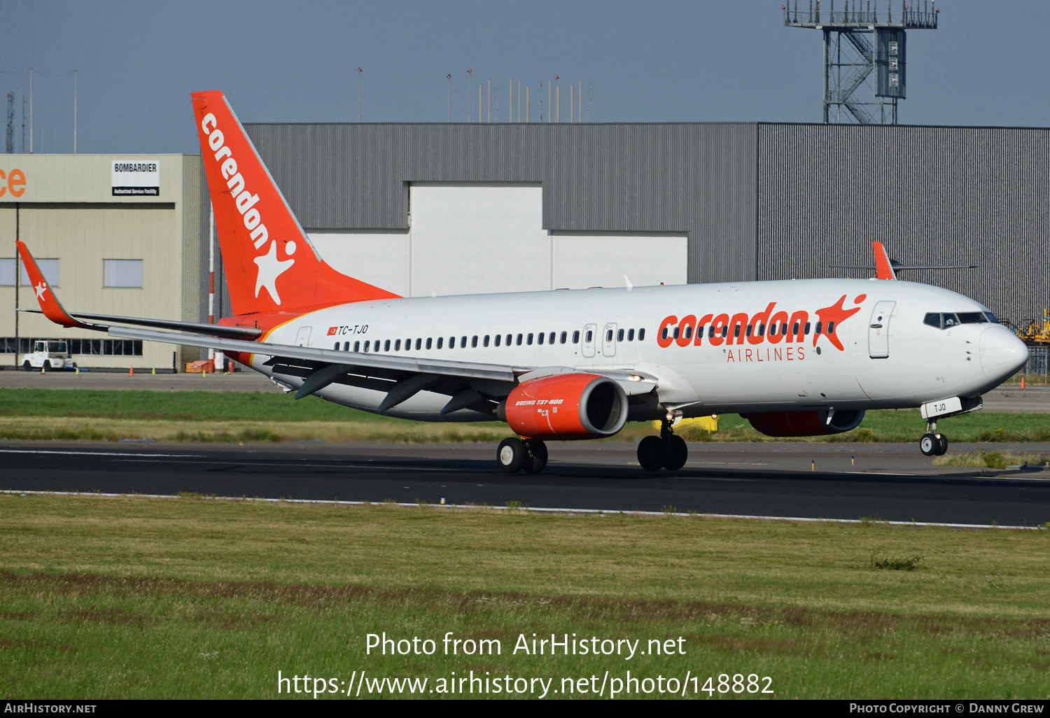 Aircraft Photo of TC-TJO | Boeing 737-86N | Corendon Airlines | AirHistory.net #148882