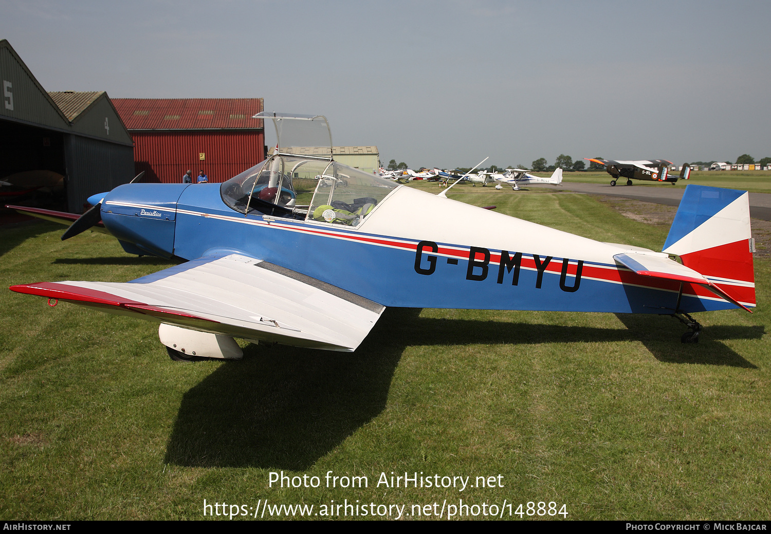 Aircraft Photo of G-BMYU | Jodel D-120 Paris-Nice | AirHistory.net #148884