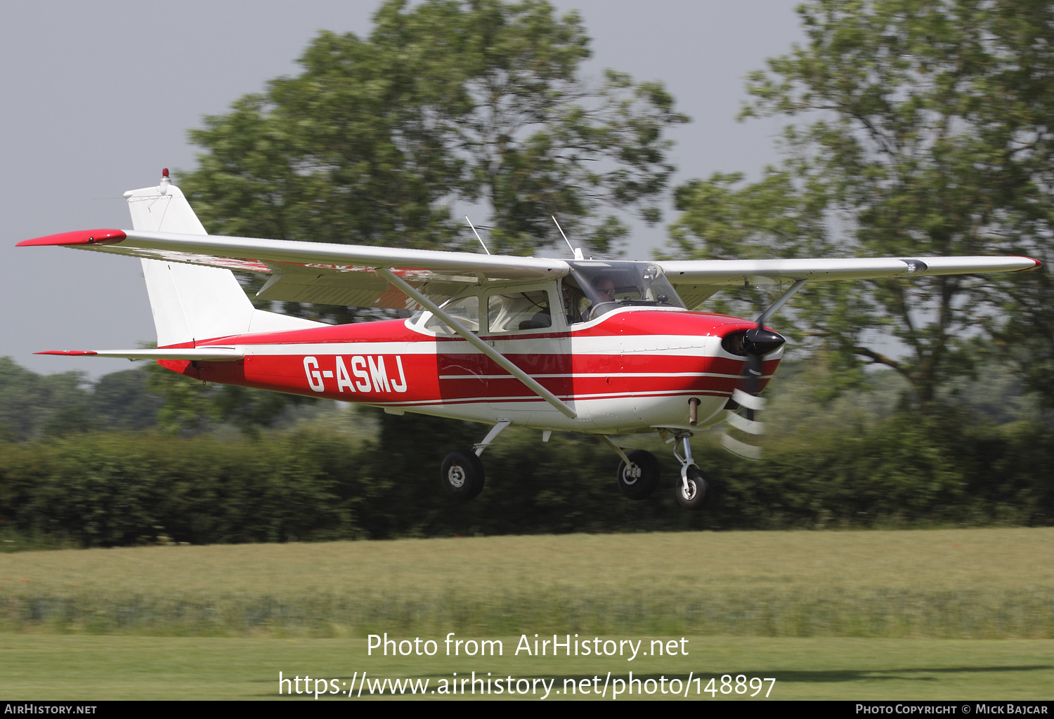 Aircraft Photo of G-ASMJ | Reims F172E Skyhawk | AirHistory.net #148897