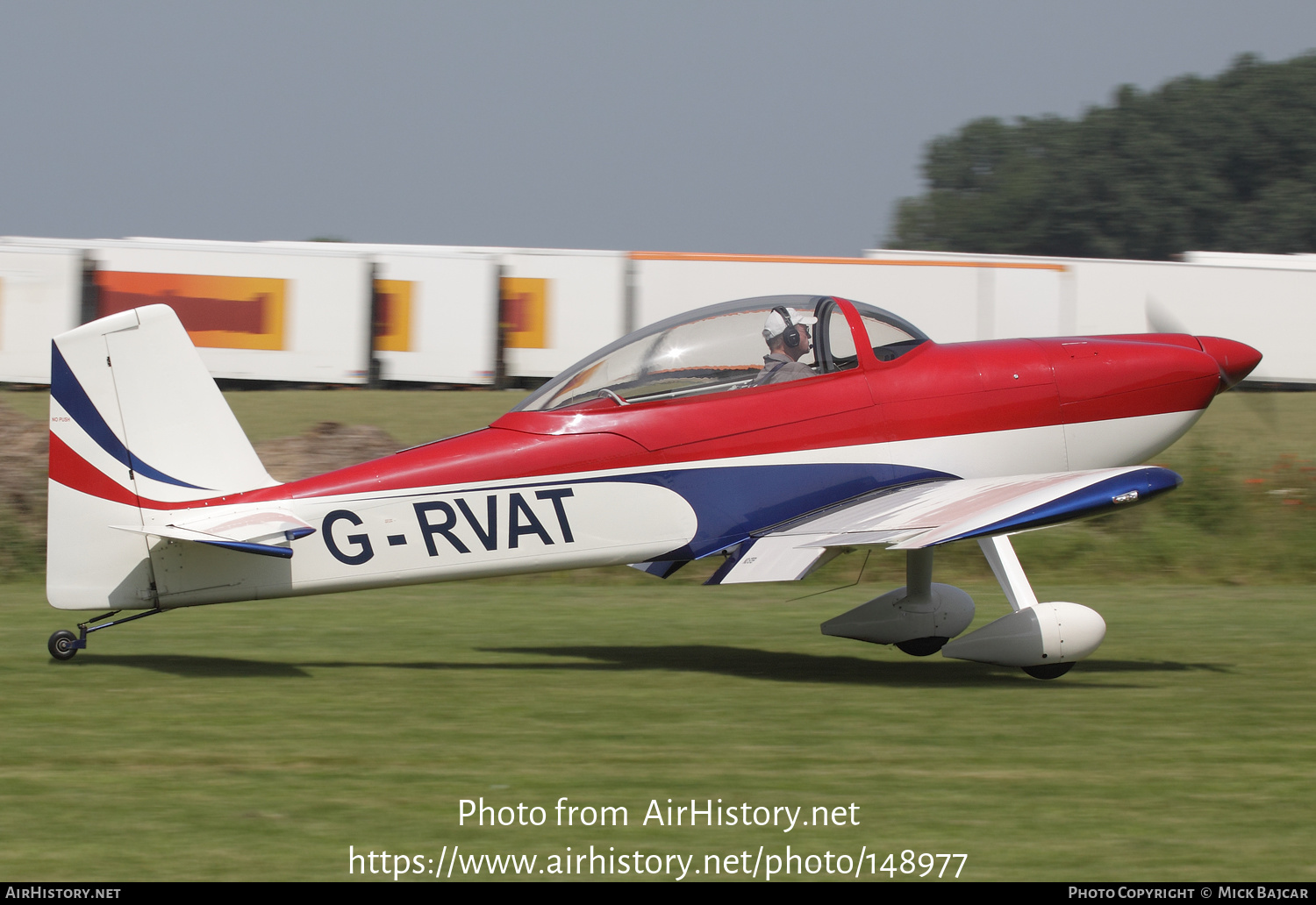 Aircraft Photo of G-RVAT | Van's RV-8 | AirHistory.net #148977