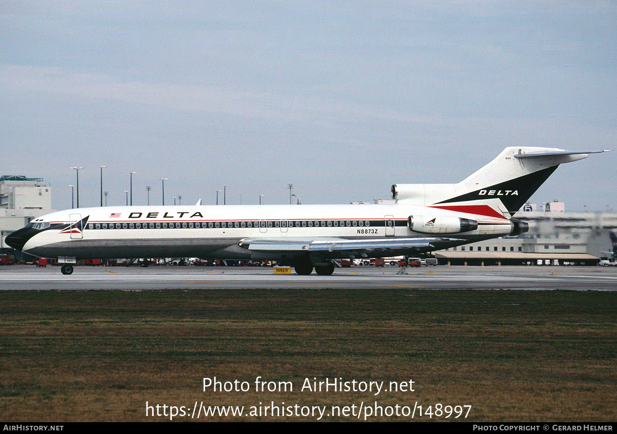 Aircraft Photo of N8873Z | Boeing 727-225/Adv | Delta Air Lines | AirHistory.net #148997