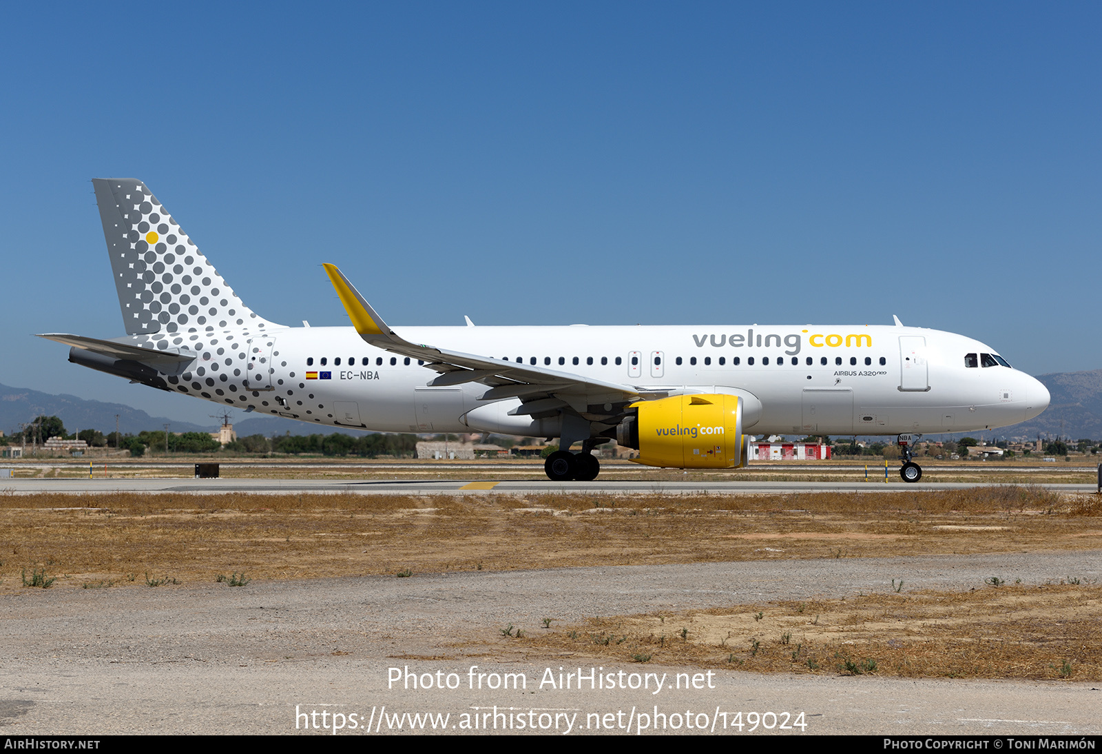 Aircraft Photo of EC-NBA | Airbus A320-271N | Vueling Airlines | AirHistory.net #149024