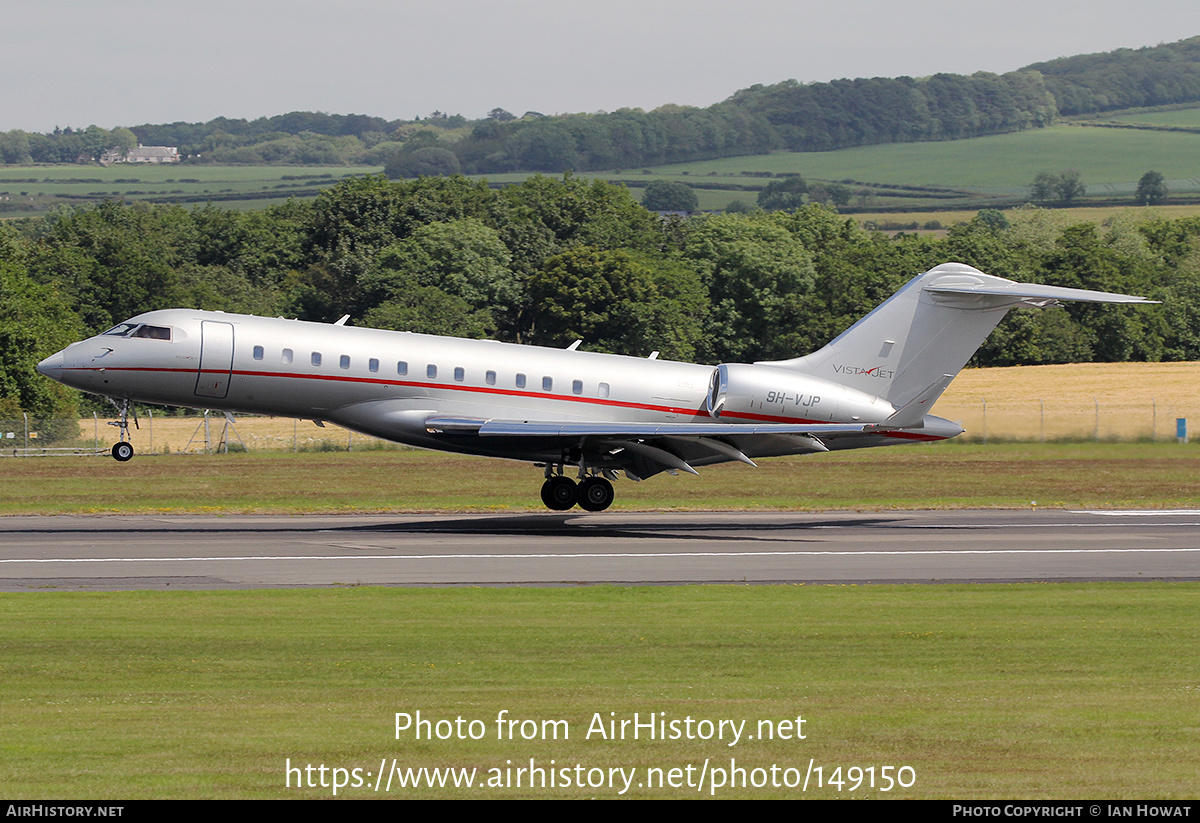 Aircraft Photo of 9H-VJP | Bombardier Global 6000 (BD-700-1A10) | VistaJet | AirHistory.net #149150