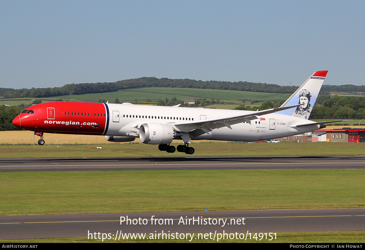 Aircraft Photo of G-CKWF | Boeing 787-9 Dreamliner | Norwegian | AirHistory.net #149151