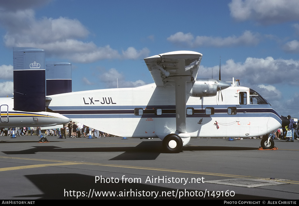 Aircraft Photo of LX-JUL | Short SC.7 Skyvan 3M-400 | AirHistory.net #149160