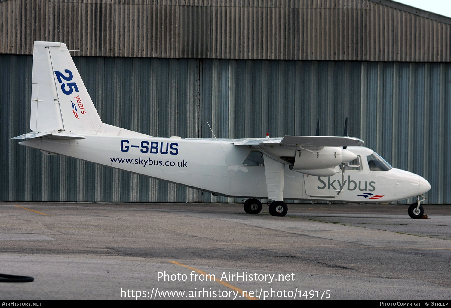 Aircraft Photo of G-SBUS | Britten-Norman BN-2A-26 Islander | Isles of Scilly Skybus | AirHistory.net #149175