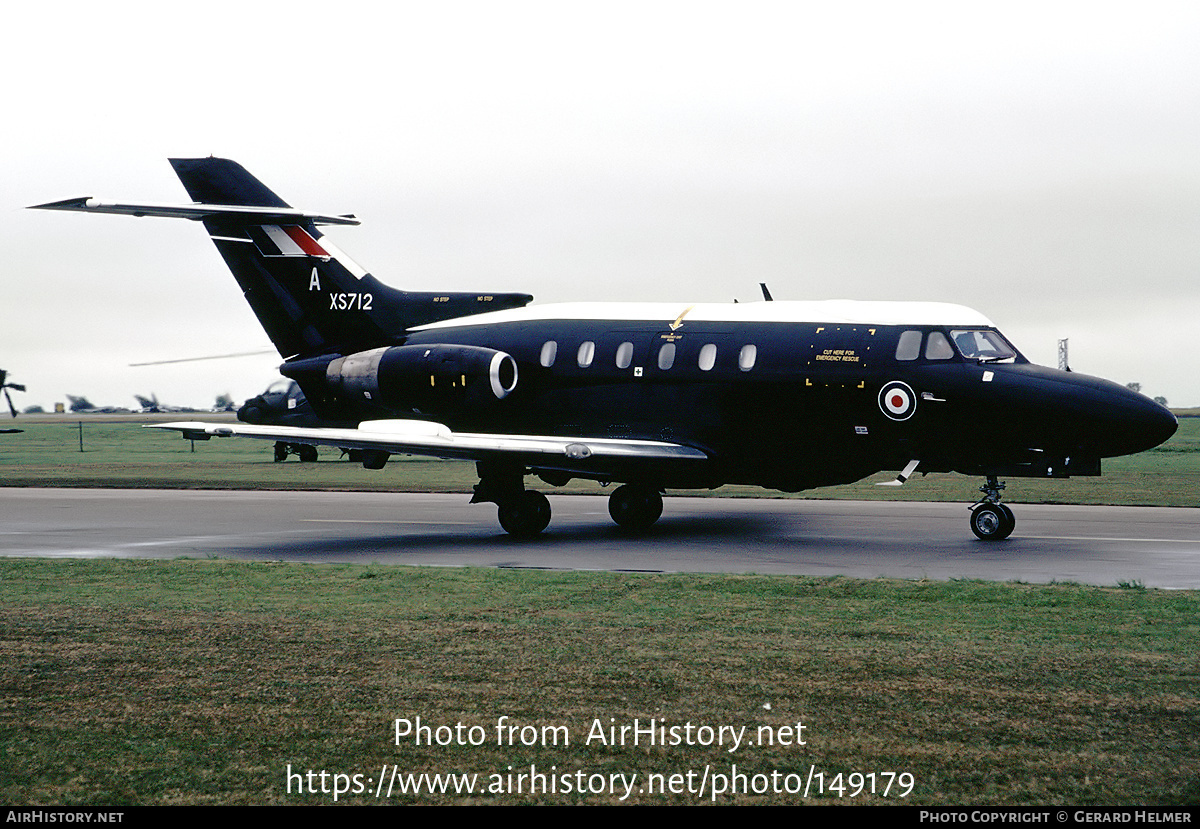 Aircraft Photo of XS712 | Hawker Siddeley HS-125-2 Dominie T1 | UK - Air Force | AirHistory.net #149179