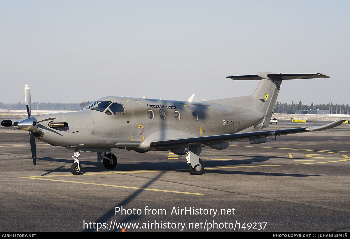 Aircraft Photo of PI-06 | Pilatus PC-12NG (PC-12/47E) | Finland - Air Force | AirHistory.net #149237