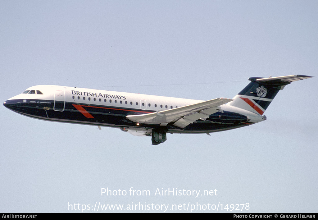 Aircraft Photo of G-AWBL | BAC 111-416EK One-Eleven | British Airways | AirHistory.net #149278