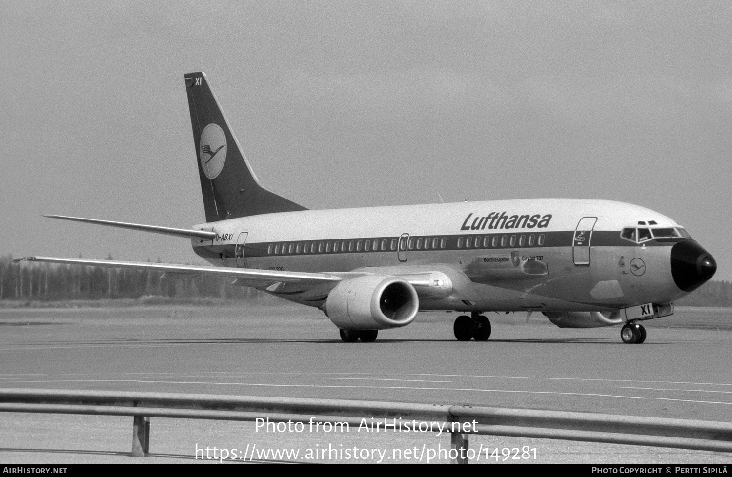 Aircraft Photo of D-ABXI | Boeing 737-330 | Lufthansa | AirHistory.net #149281