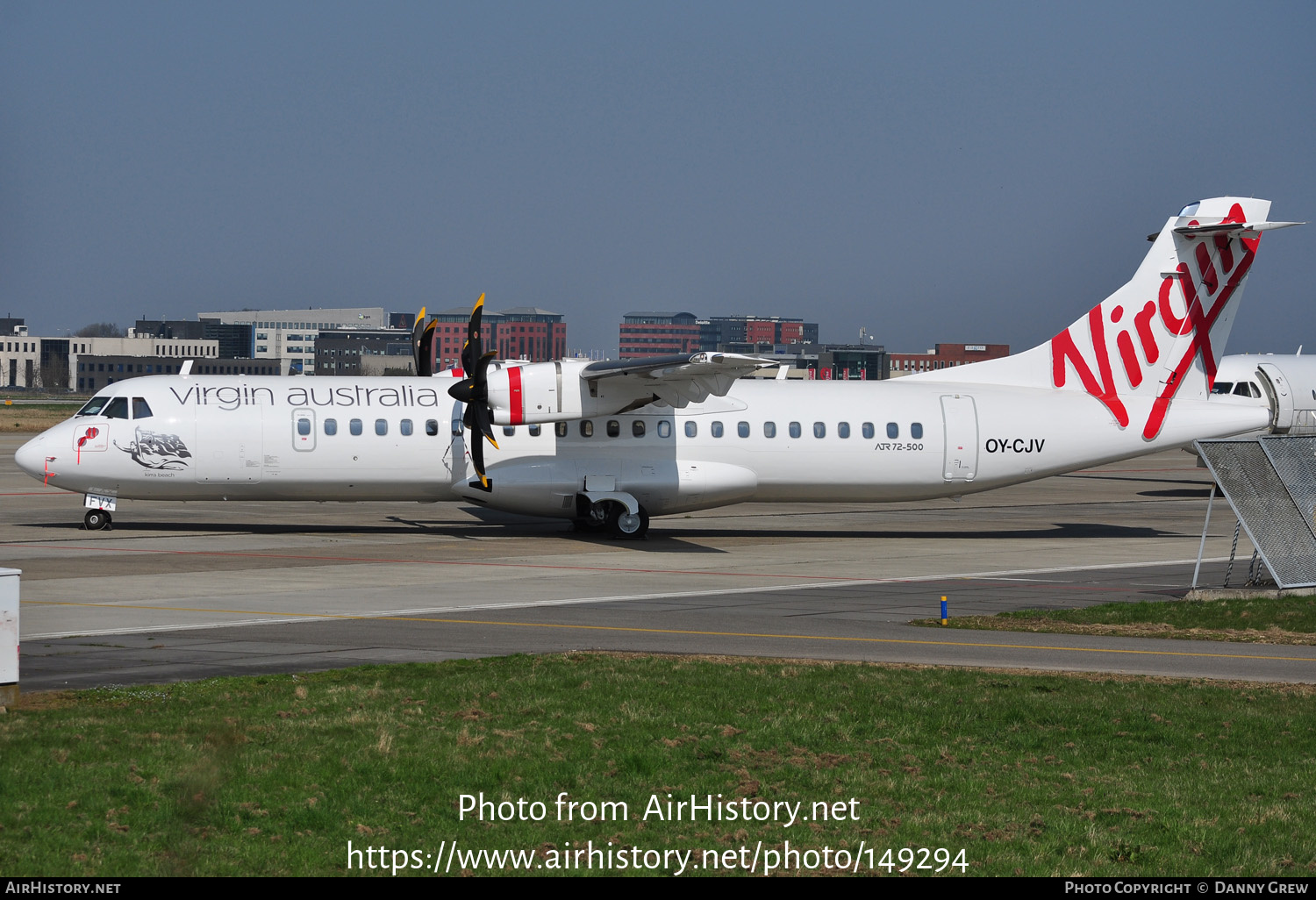 Aircraft Photo of OY-CJV | ATR ATR-72-600 (ATR-72-212A) | Virgin Australia Airlines | AirHistory.net #149294