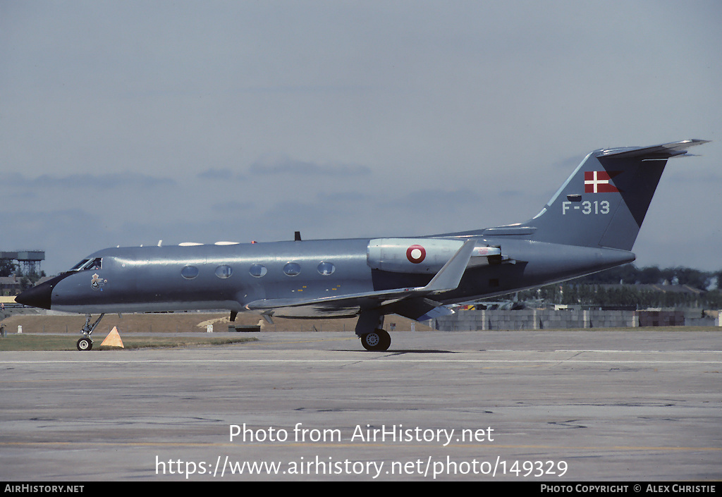 Aircraft Photo of F-313 | Gulfstream American G-1159A Gulfstream SMA-3 | Denmark - Air Force | AirHistory.net #149329