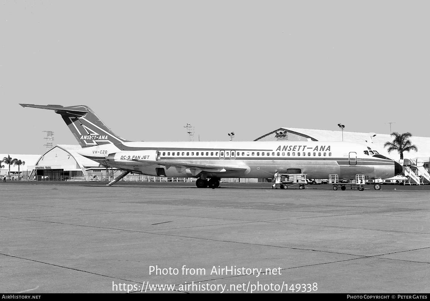 Aircraft Photo of VH-CZD | McDonnell Douglas DC-9-31 | Ansett - ANA | AirHistory.net #149338