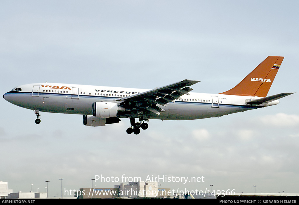 Aircraft Photo of YV-160C | Airbus A300B4-203 | Viasa | AirHistory.net #149366