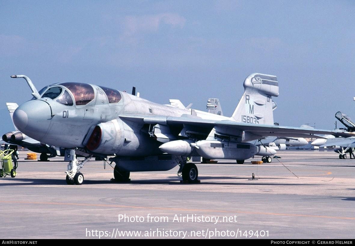 Aircraft Photo of 158035 | Grumman EA-6B Prowler (G-128) | USA - Marines | AirHistory.net #149401