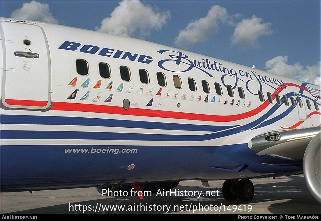 Aircraft Photo of N1791B | Boeing 737-75B | Boeing | AirHistory.net #149419