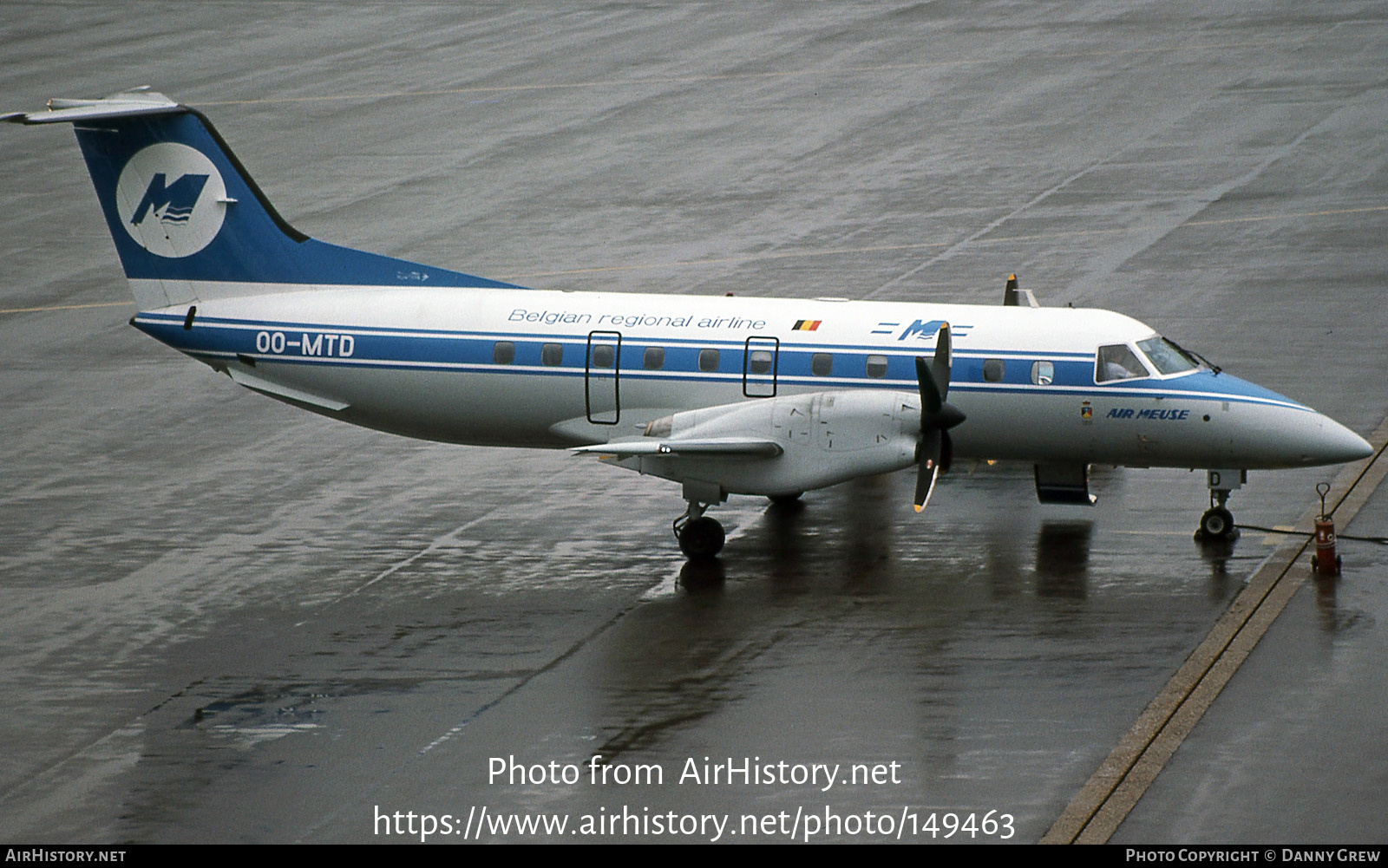 Aircraft Photo of OO-MTD | Embraer EMB-120ER Brasilia | Air Meuse | AirHistory.net #149463