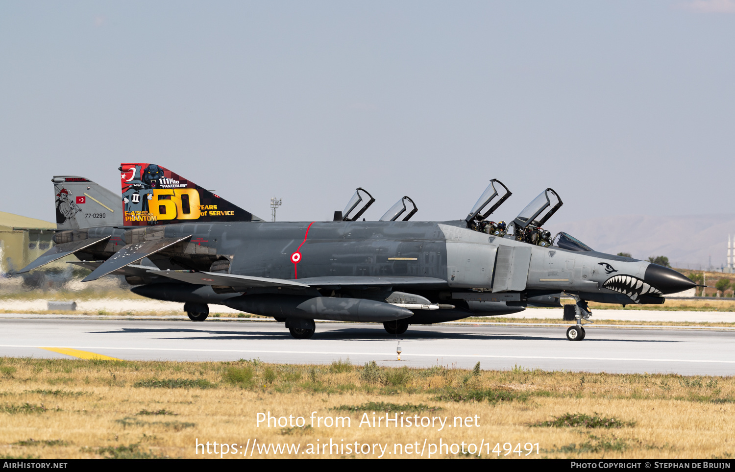 Aircraft Photo of 77-0296 | McDonnell Douglas F-4E Terminator 2020 | Turkey - Air Force | AirHistory.net #149491