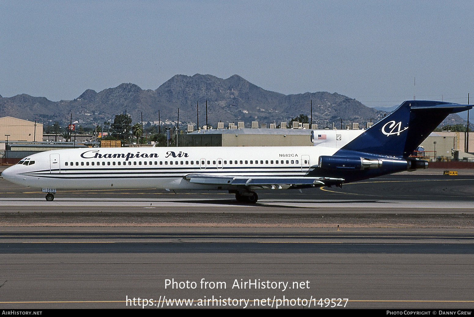 Aircraft Photo of N682CA | Boeing 727-2S7/Adv | Champion Air | AirHistory.net #149527