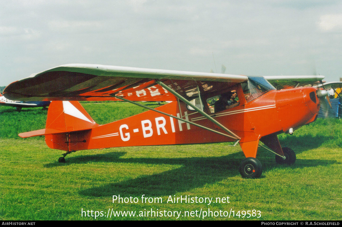 Aircraft Photo of G-BRIH | Taylorcraft BC-12D Twosome | AirHistory.net #149583