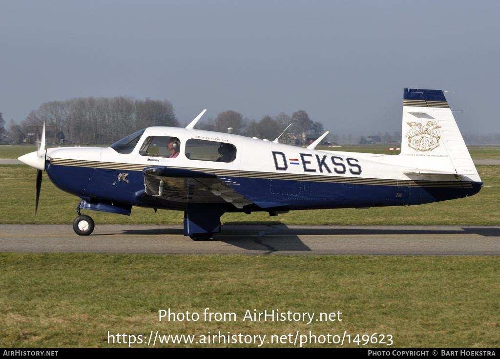 Aircraft Photo of D-EKSS | Mooney M-20J 201 | Fun4Two | AirHistory.net #149623