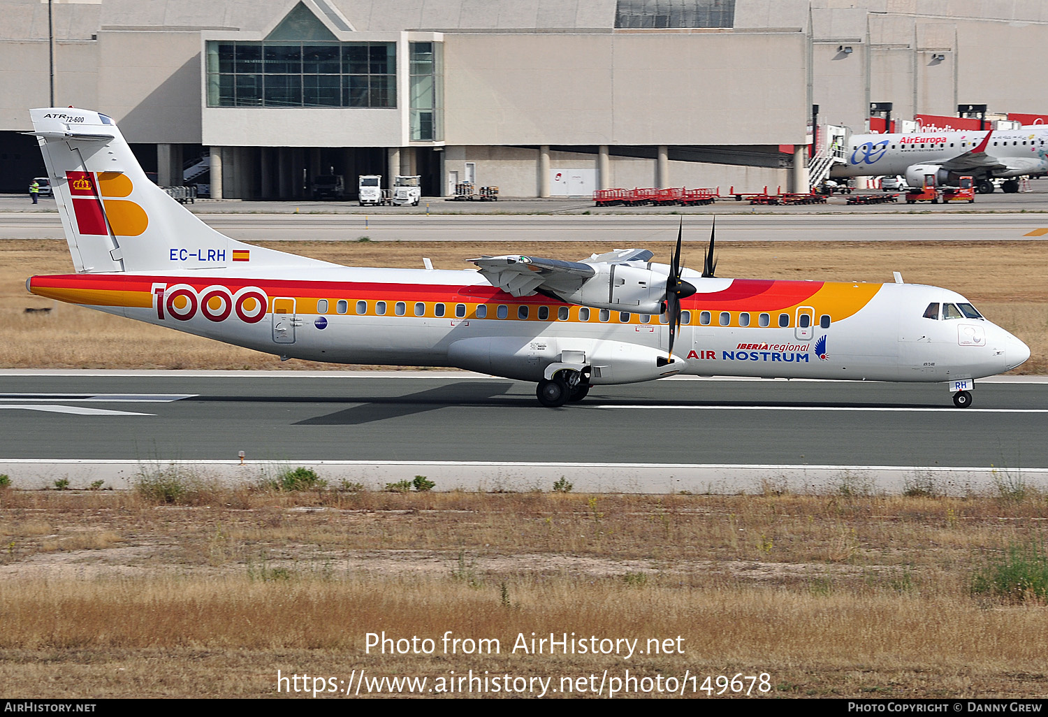 Aircraft Photo of EC-LRH | ATR ATR-72-600 (ATR-72-212A) | Iberia Regional | AirHistory.net #149678