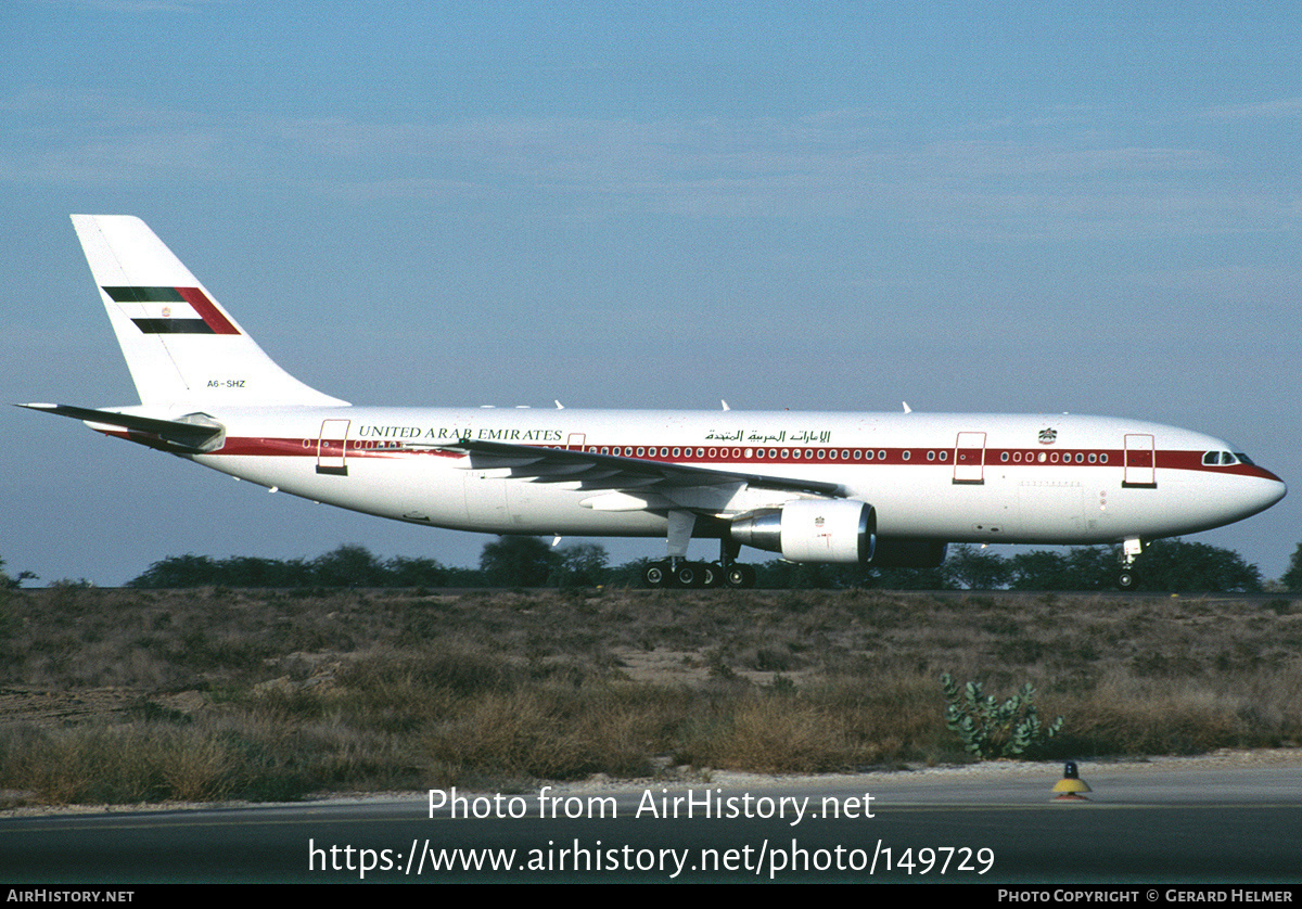 Aircraft Photo of A6-SHZ | Airbus A300B4-620 | United Arab Emirates Government | AirHistory.net #149729