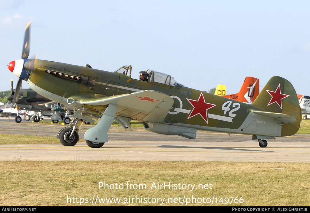 Aircraft Photo of N1157H / NX1157H | Yakovlev Yak-9UM | Soviet Union - Air Force | AirHistory.net #149766