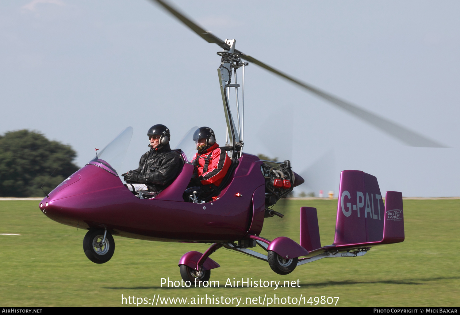 Aircraft Photo of G-PALT | RotorSport UK MTOsport | AirHistory.net #149807