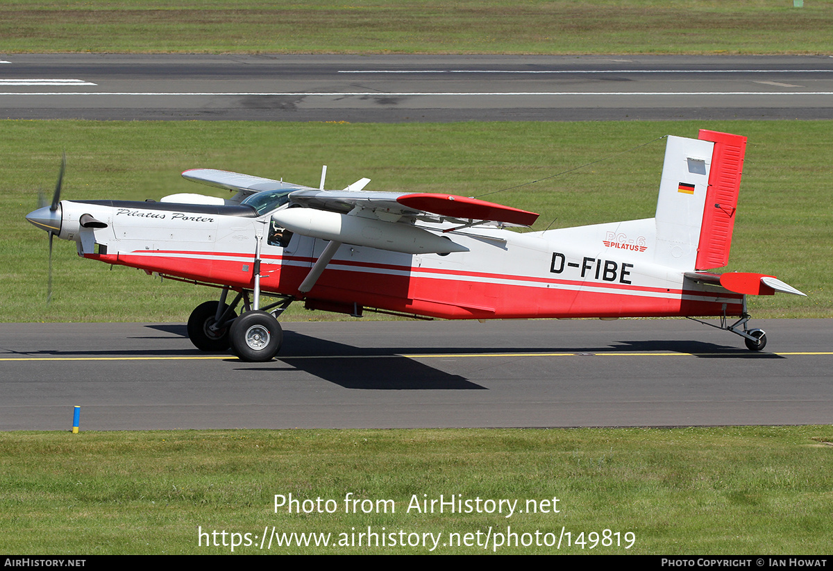 Aircraft Photo of D-FIBE | Pilatus PC-6/B2-H4 Turbo Porter | AirHistory.net #149819