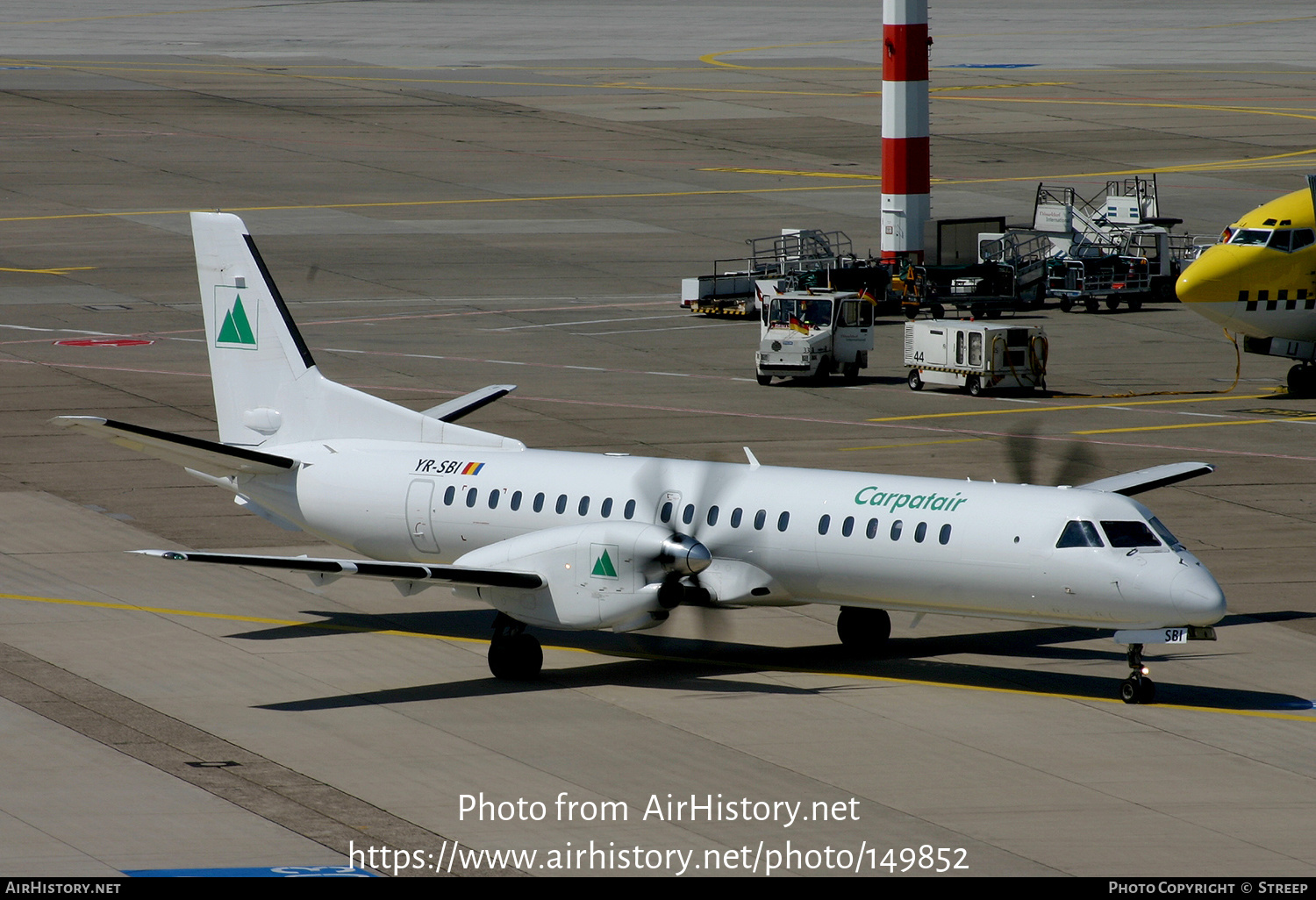 Aircraft Photo of YR-SBI | Saab 2000 | Carpatair | AirHistory.net #149852