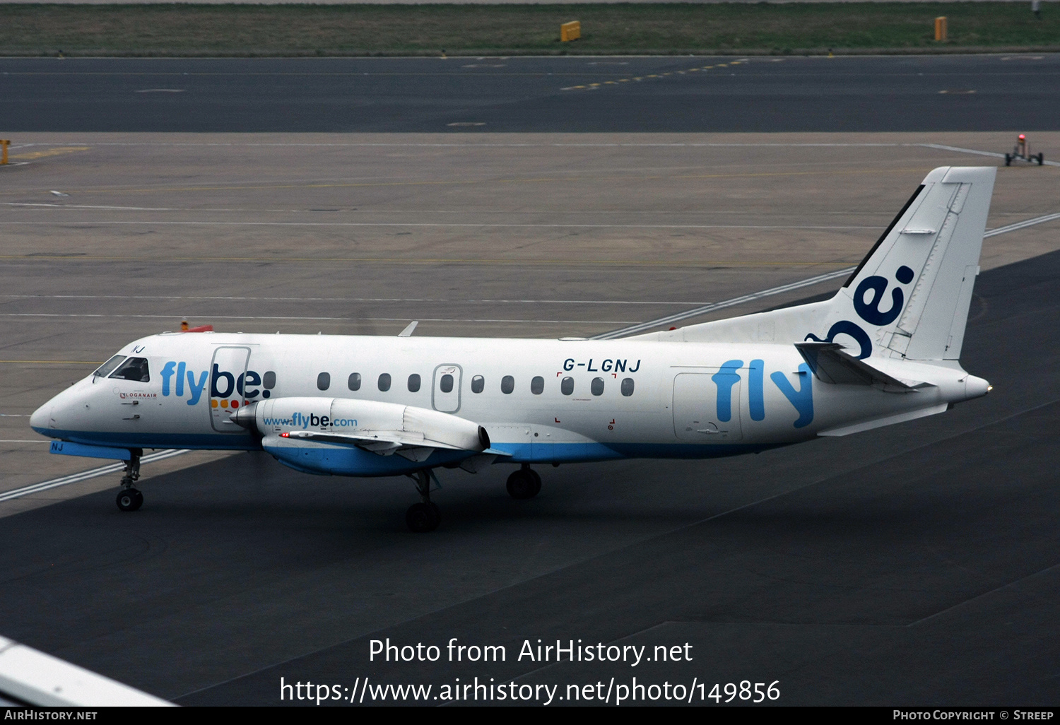 Aircraft Photo of G-LGNJ | Saab 340B | Flybe | AirHistory.net #149856