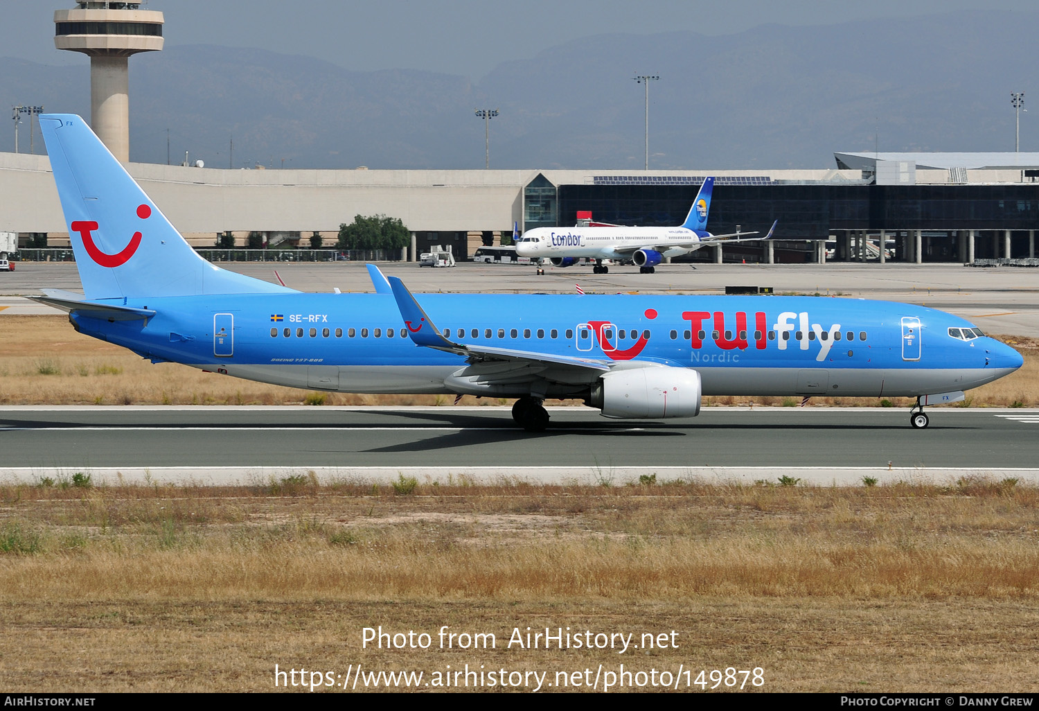 Aircraft Photo of SE-RFX | Boeing 737-8K5 | TUIfly Nordic | AirHistory.net #149878