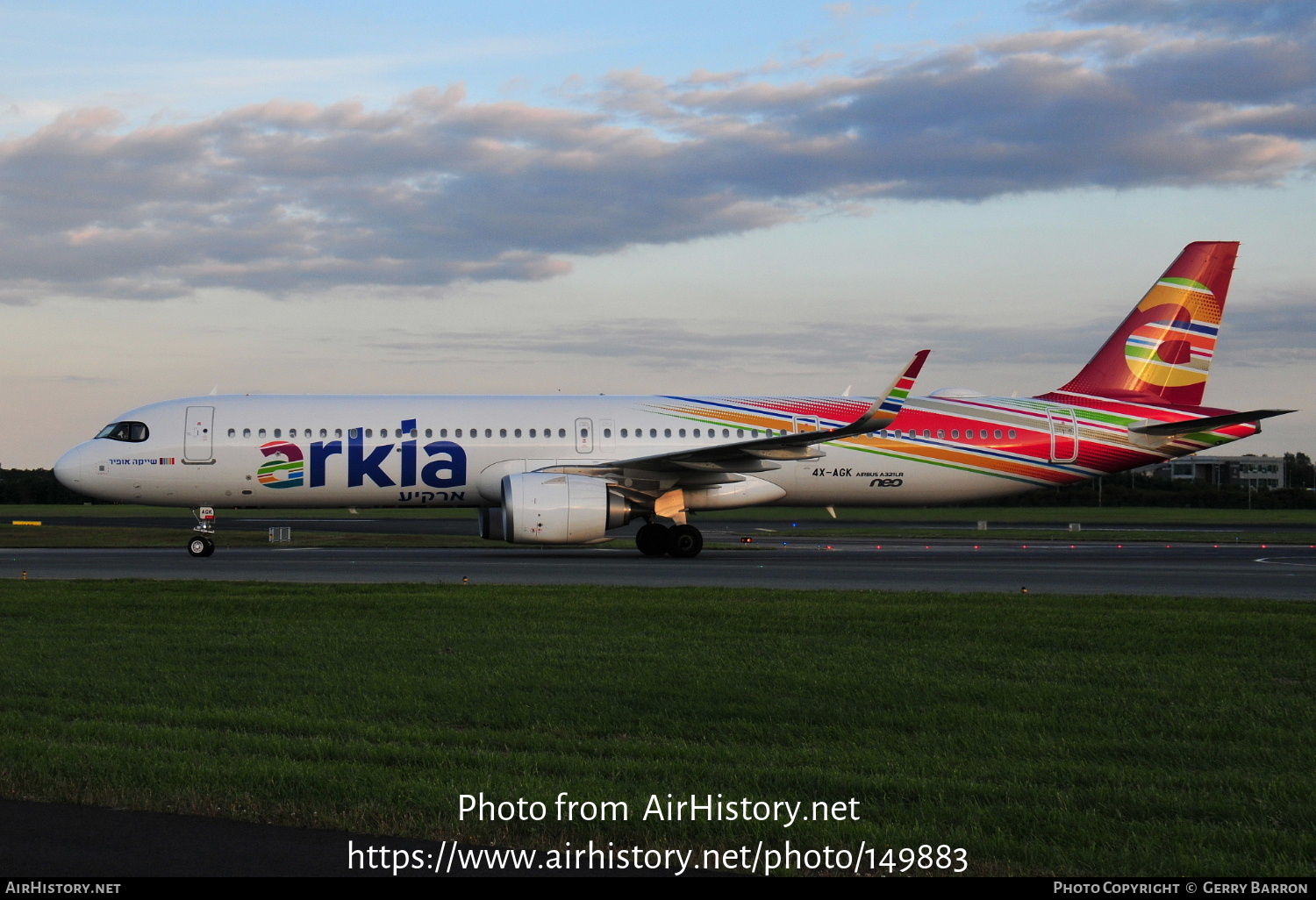 Aircraft Photo of 4X-AGK | Airbus A321-251NX | Arkia Israeli Airlines | AirHistory.net #149883