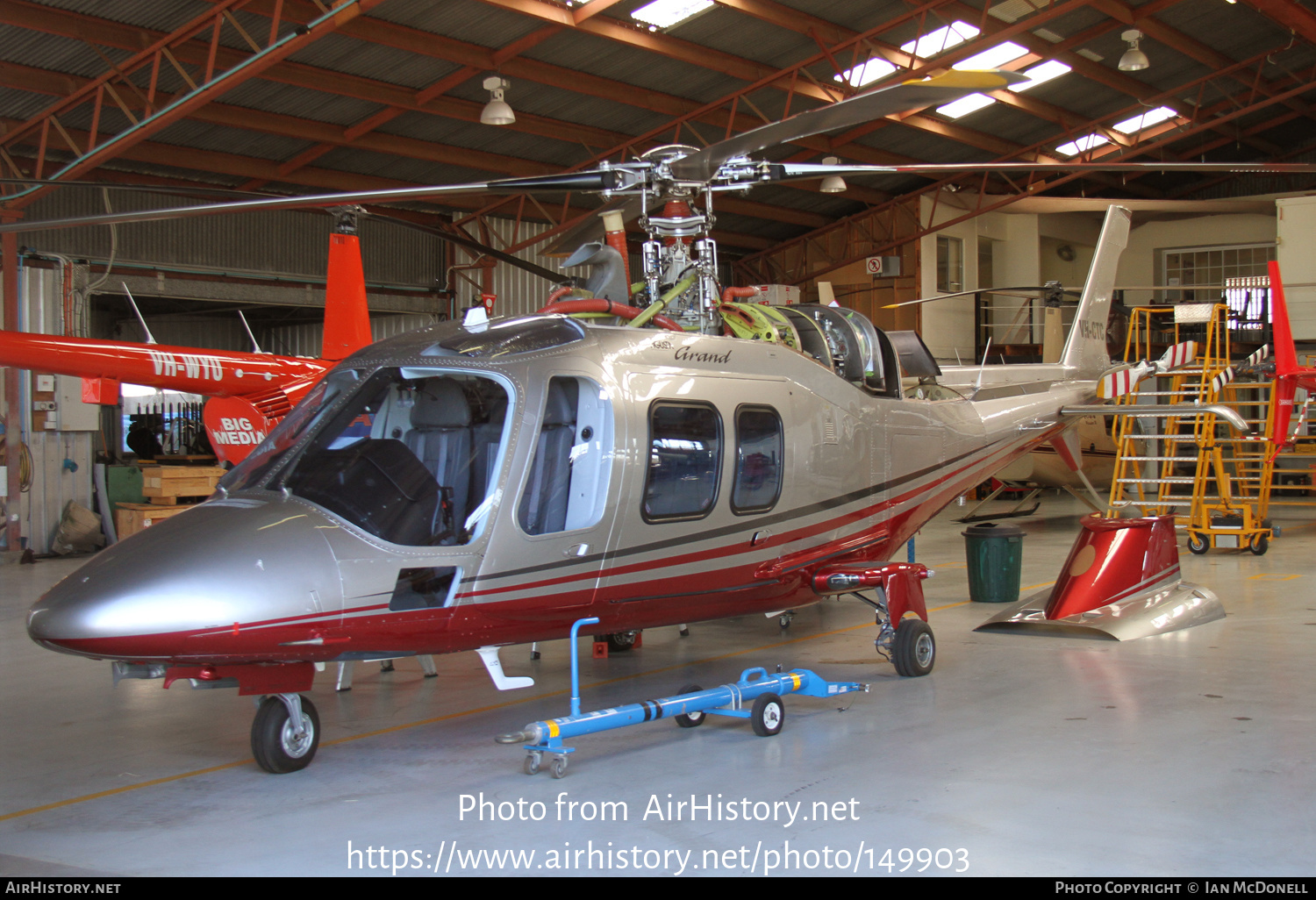 Aircraft Photo of VH-CTC | Agusta A-109S Grand | AirHistory.net #149903