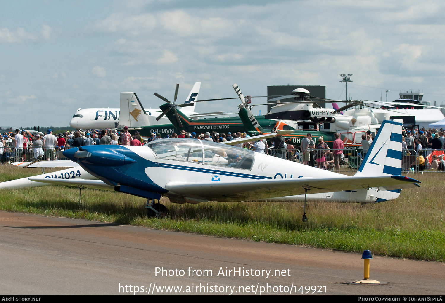 Aircraft Photo of OH-383 | Fournier RF-5 | Turun Lentokerho | AirHistory.net #149921