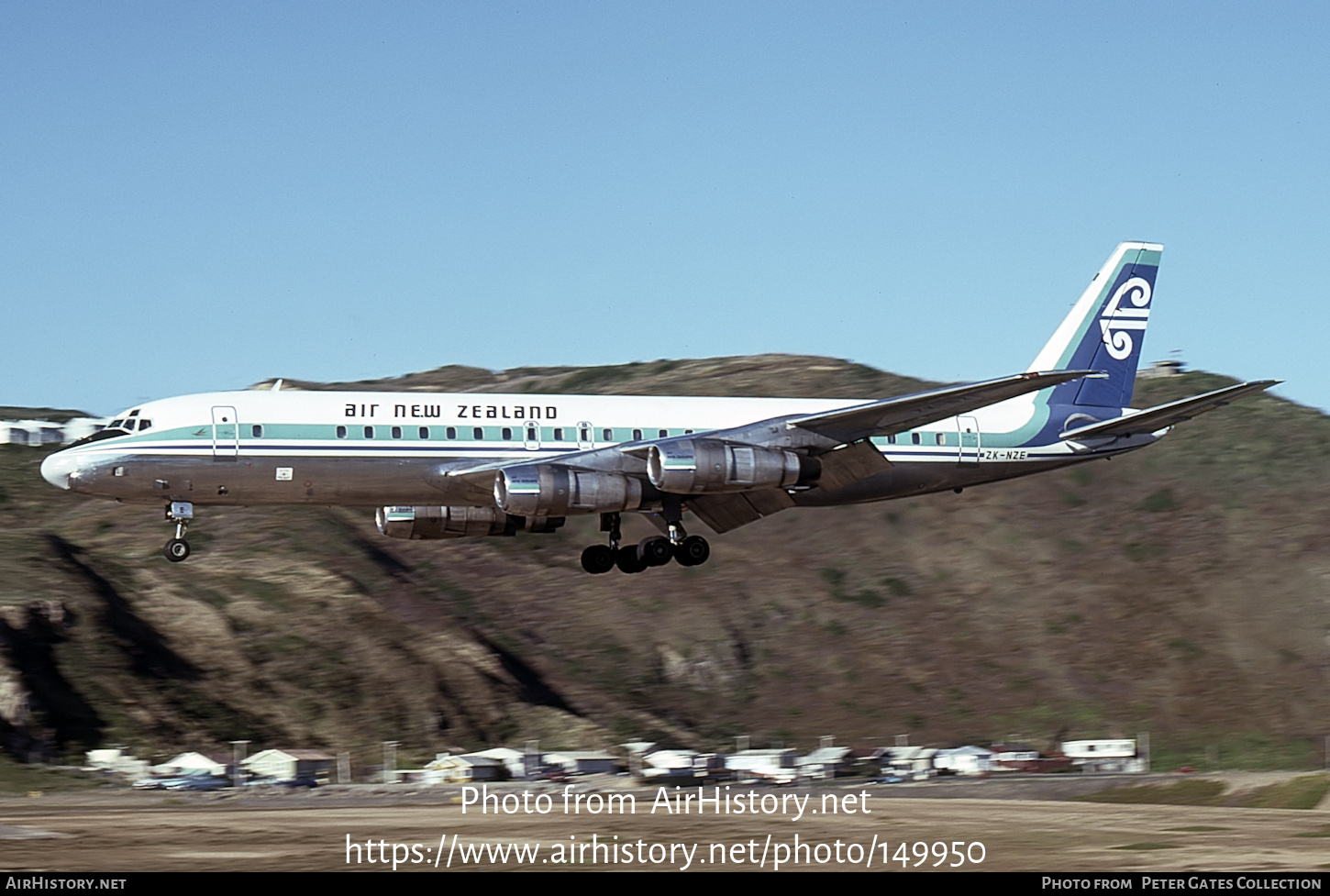 Aircraft Photo of ZK-NZE | McDonnell Douglas DC-8-52 | Air New Zealand | AirHistory.net #149950