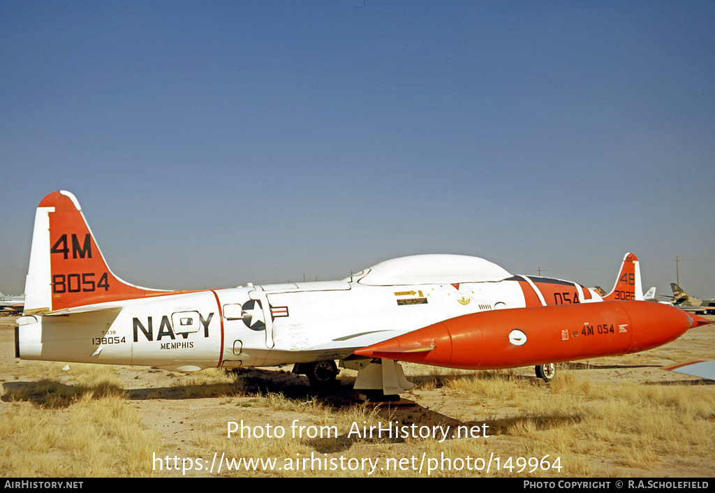 Aircraft Photo of 138054 | Lockheed T-33B | USA - Navy | AirHistory.net #149964