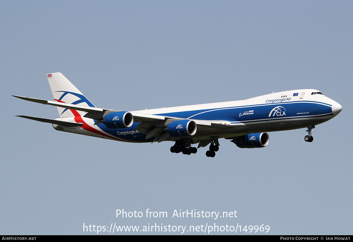 Aircraft Photo of G-CLAB | Boeing 747-83QF/SCD | CargoLogicAir | AirHistory.net #149969