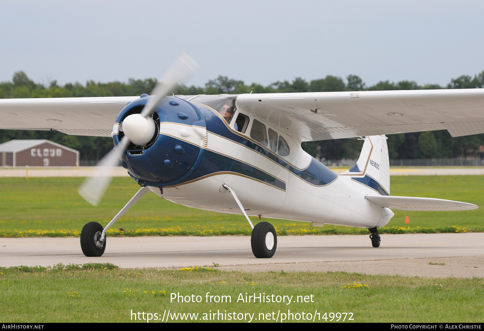 Aircraft Photo of N2160C | Cessna 195B | AirHistory.net #149972