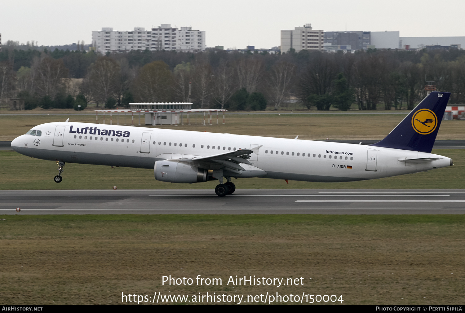 Aircraft Photo of D-AIDB | Airbus A321-231 | Lufthansa | AirHistory.net #150004