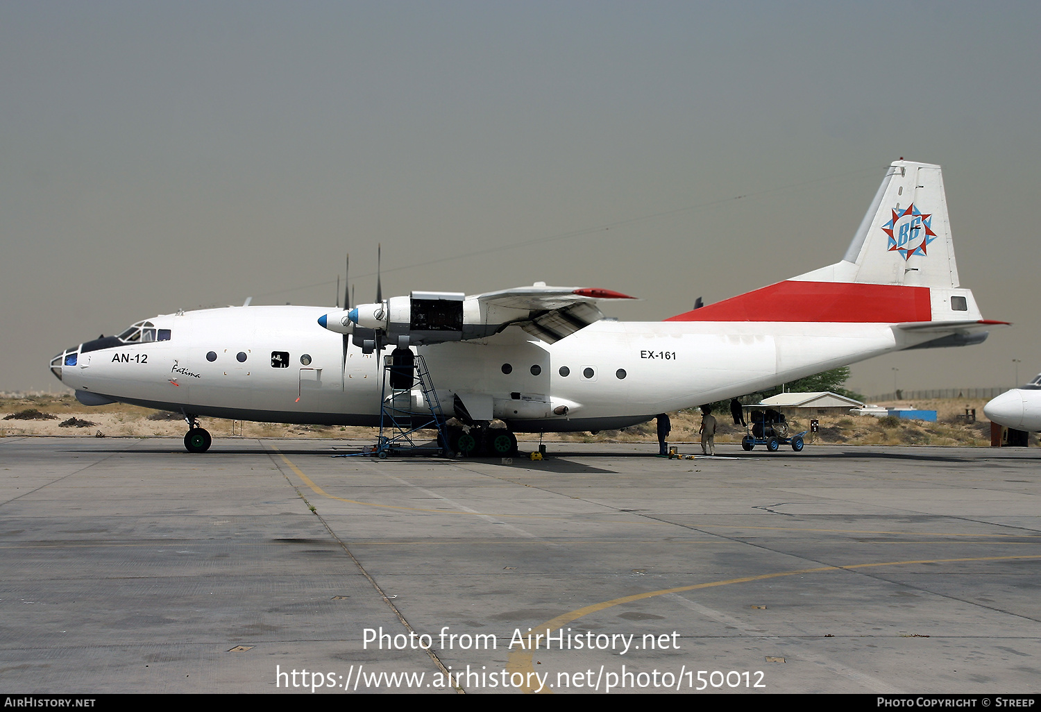 Aircraft Photo of EX-161 | Antonov An-12BP | British Gulf International Airlines | AirHistory.net #150012