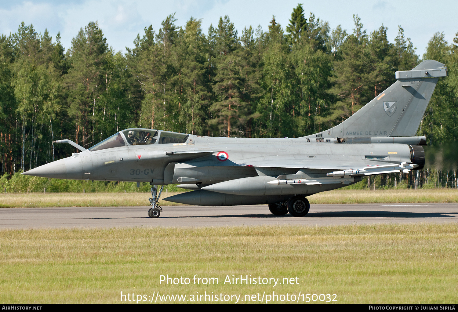 Aircraft Photo of 143 | Dassault Rafale C | France - Air Force | AirHistory.net #150032