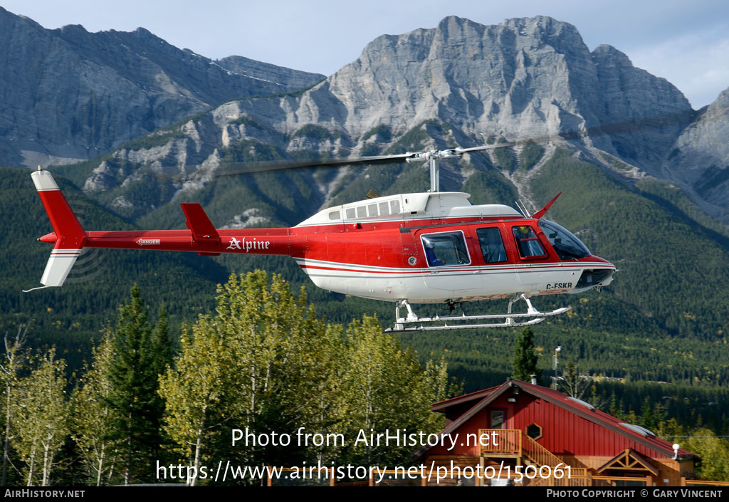 Aircraft Photo of C-FSKR | Bell 206L LongRanger | Alpine Helicopters | AirHistory.net #150061