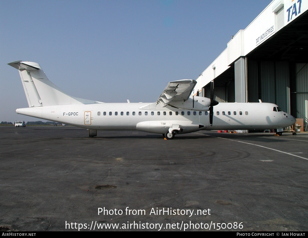 Aircraft Photo of F-GPOC | ATR ATR-72-202 | Airlinair | AirHistory.net #150086