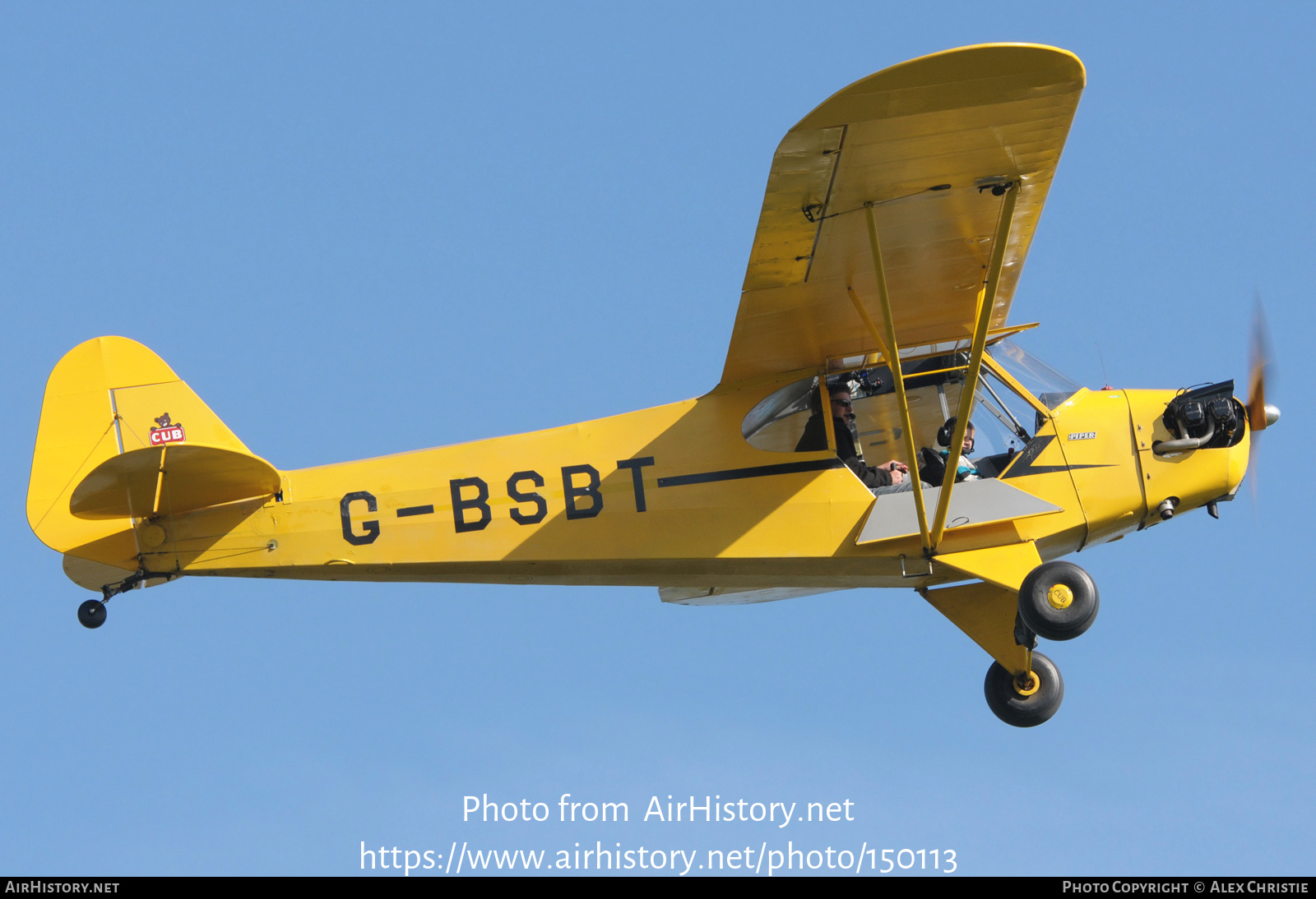 Aircraft Photo of G-BSBT | Piper J-3C-65 Cub | AirHistory.net #150113