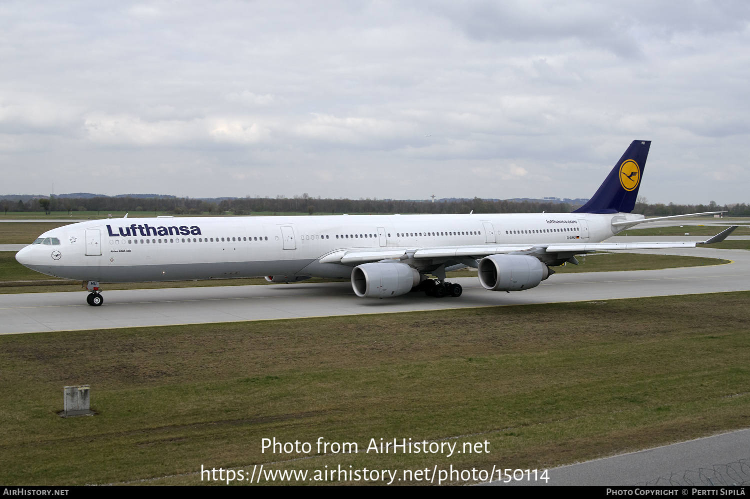 Aircraft Photo of D-AIHU | Airbus A340-642 | Lufthansa | AirHistory.net #150114